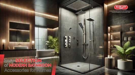 Easy Selection of Modern Bathroom Accessories for Homes