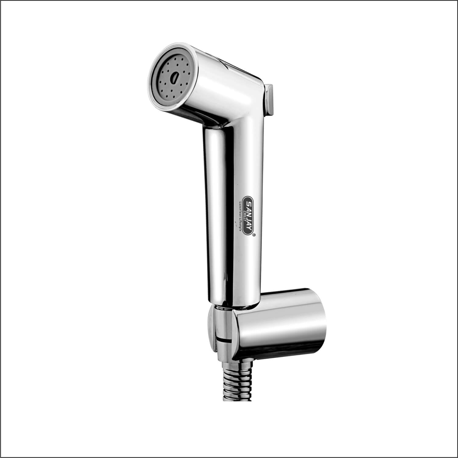 Health Faucet Elate ABS Body Chrome Plated With Brass Fittings SS 304 Hose 1mtr