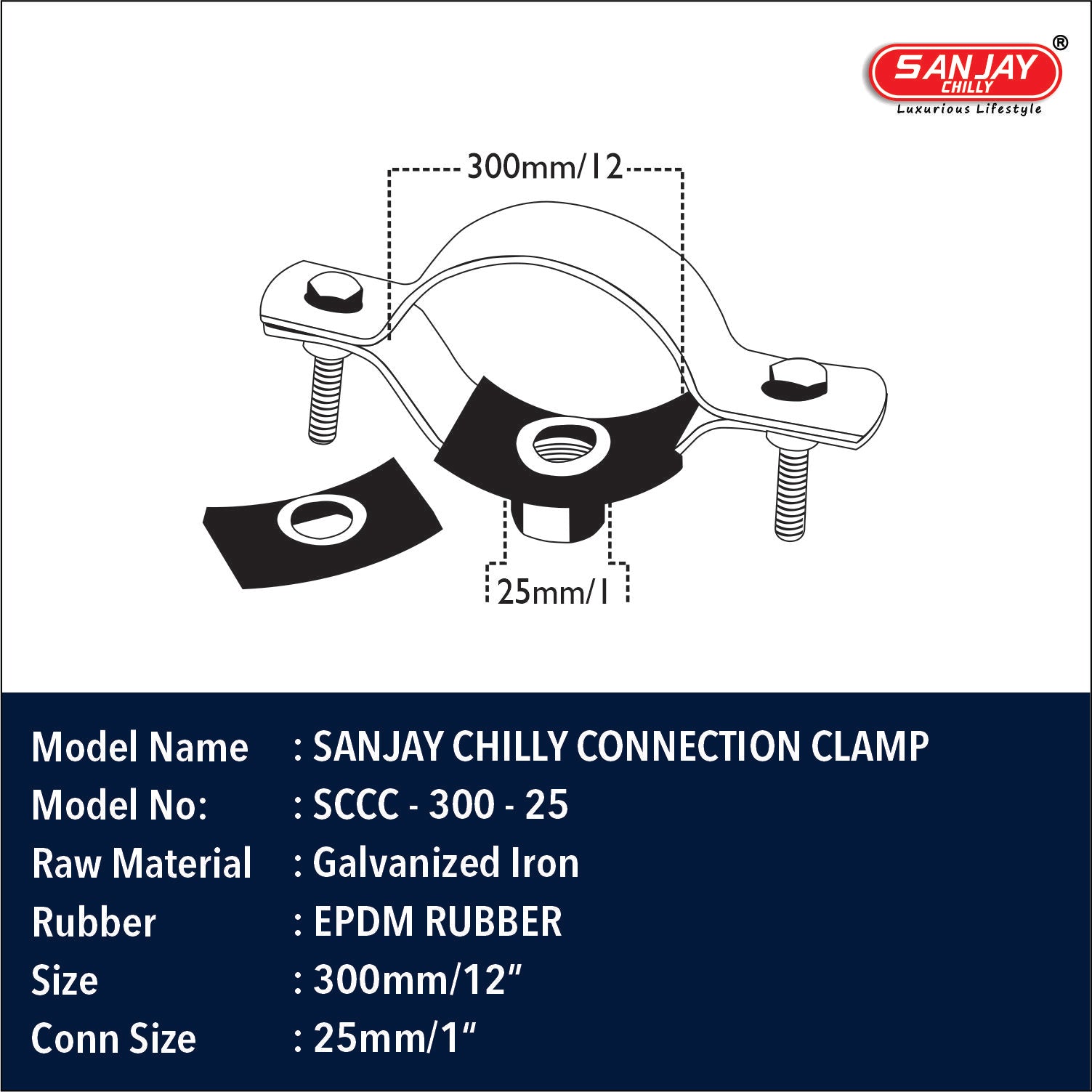 Sanjay Chilly Connection Clamp