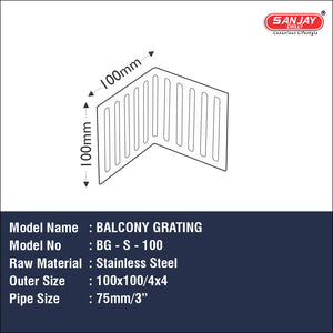 Balcony Grating