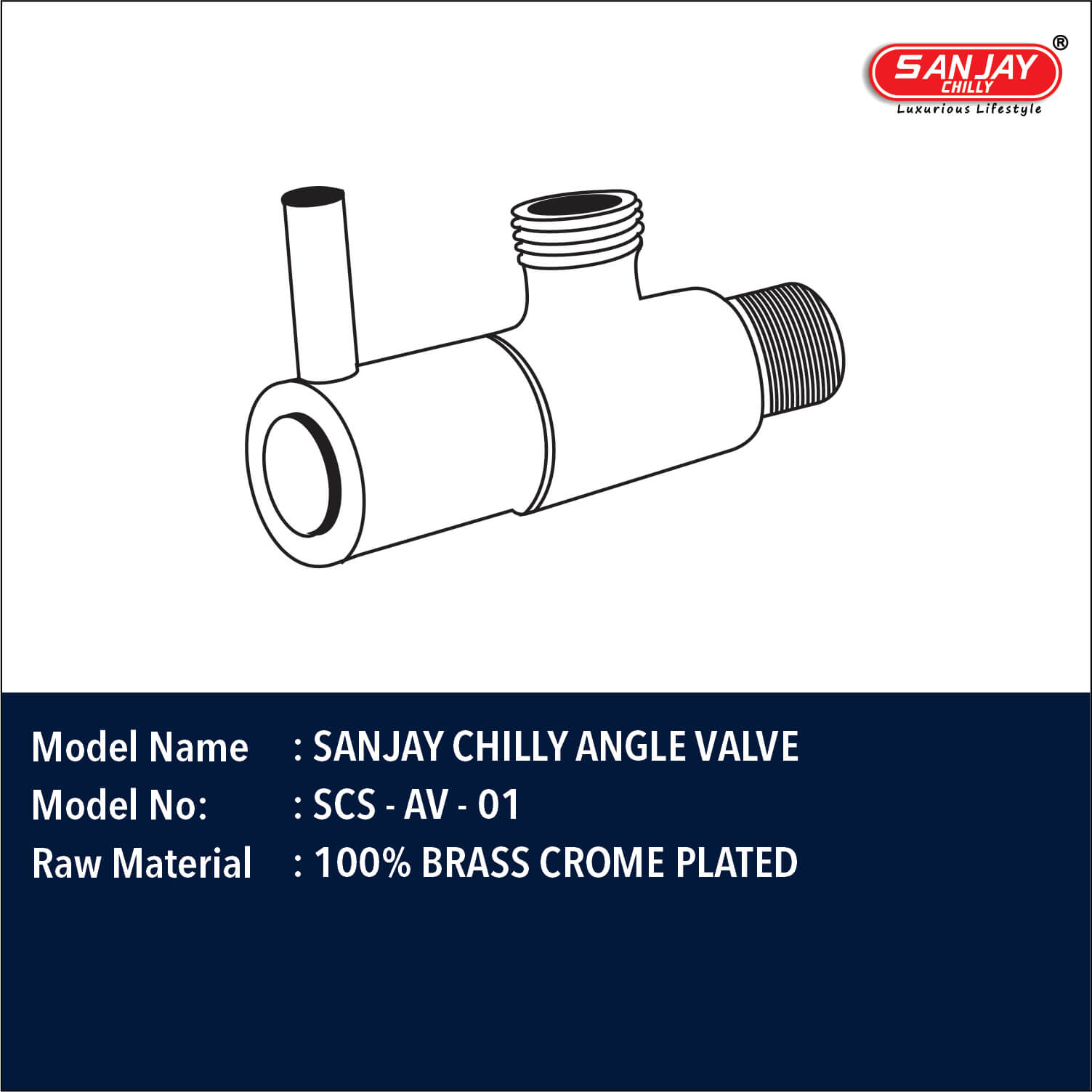 Sanjay Chilly Angle Valve