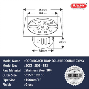 SCCT Square Double Gypsy