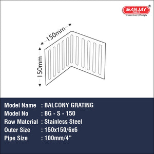 Balcony Grating