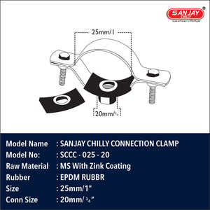 Sanjay Chilly Connection Clamp