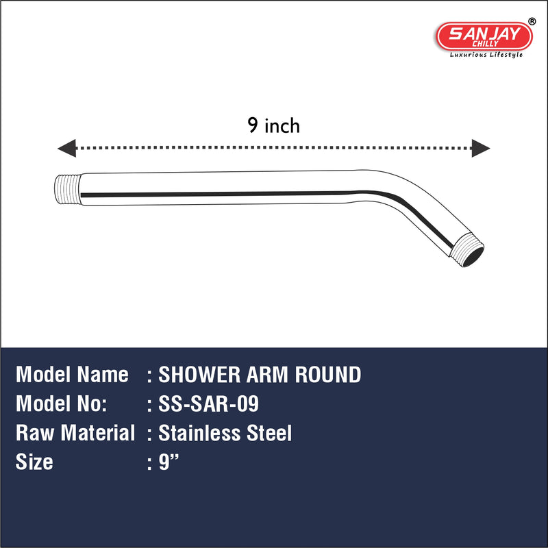 Shower Arm Round