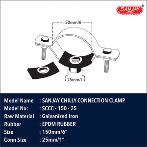 Sanjay Chilly Connection Clamp