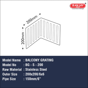 Balcony Grating