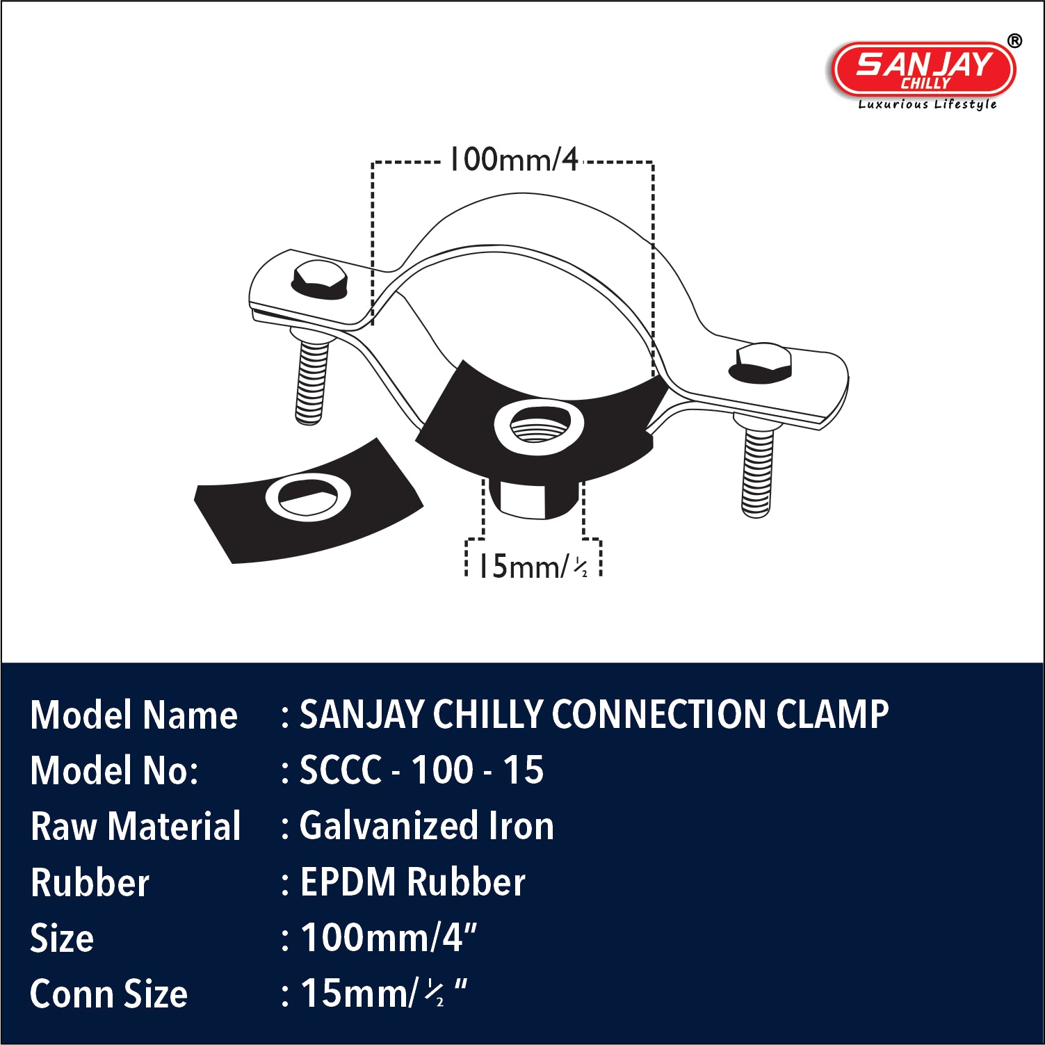 Sanjay Chilly Connection Clamp