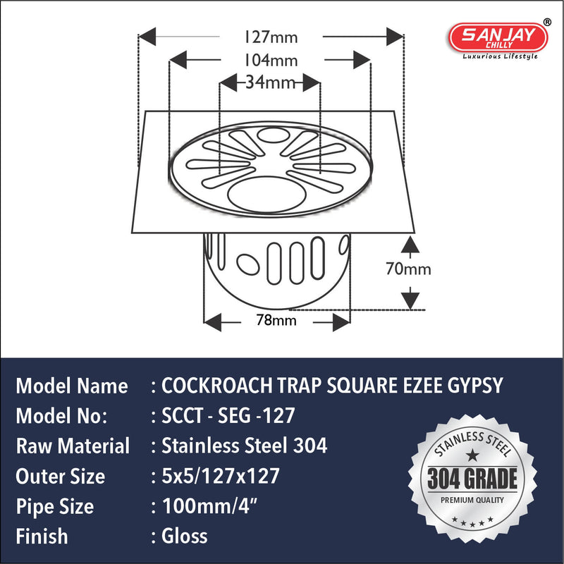 SCCT Square Ezee Gypsy