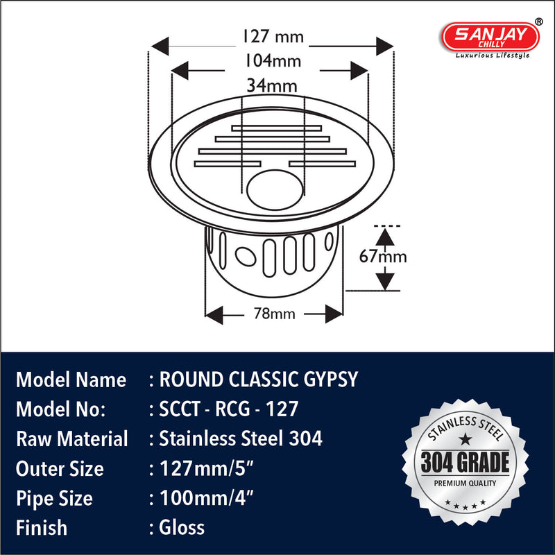 SCCT Round Classic Gypsy