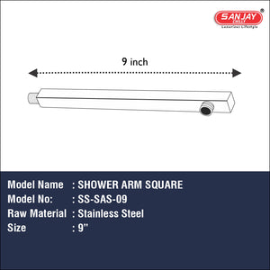 Shower Arm Square